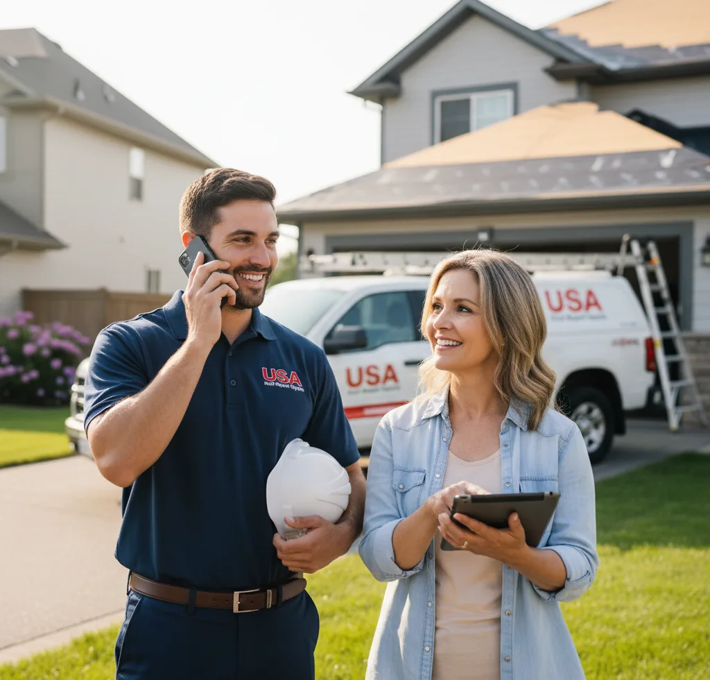 USA Roof Repair Experts customer support in Oakboro